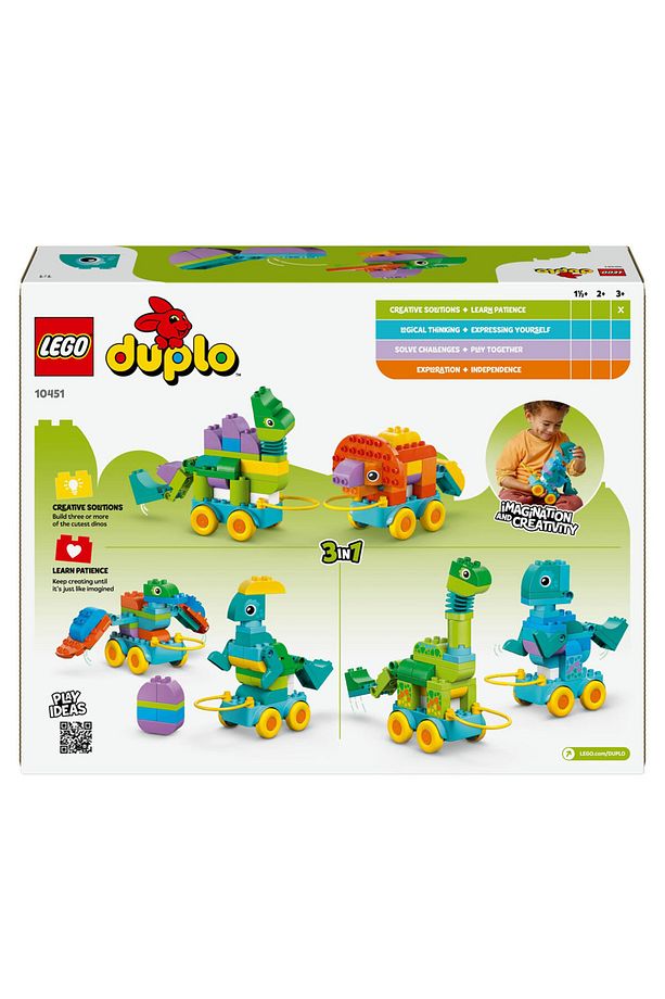 Duplo 3 ü 1 Arada Tekerlekli Dinozorlar 10451 - 6