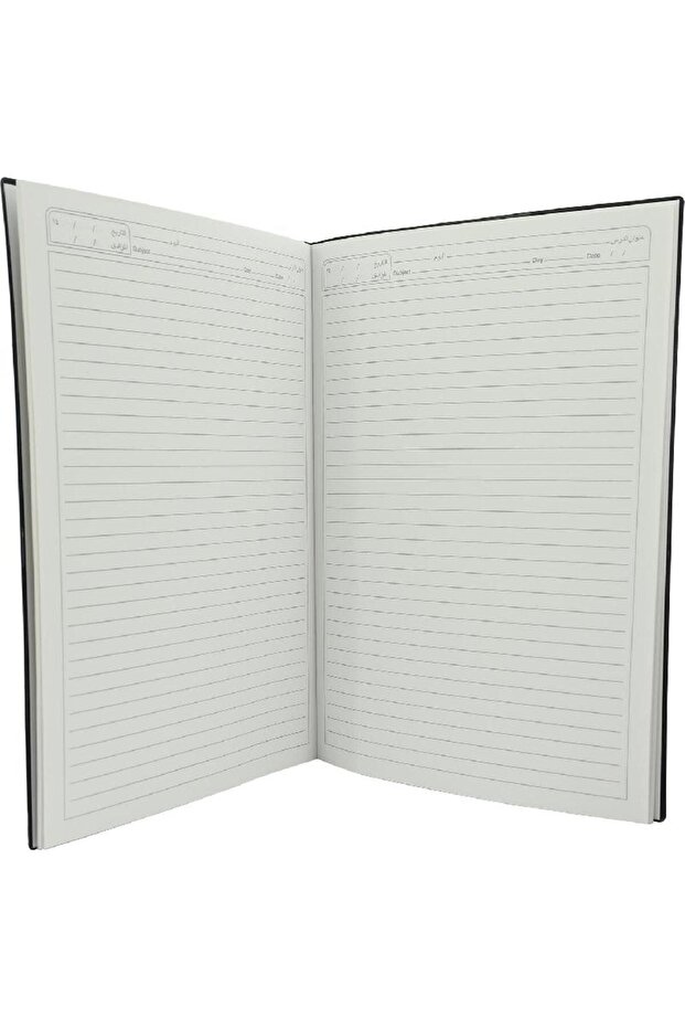 دفتر ملاحظات مسطر باللون الأخضر النيون A4 - 40 ورقة - 3