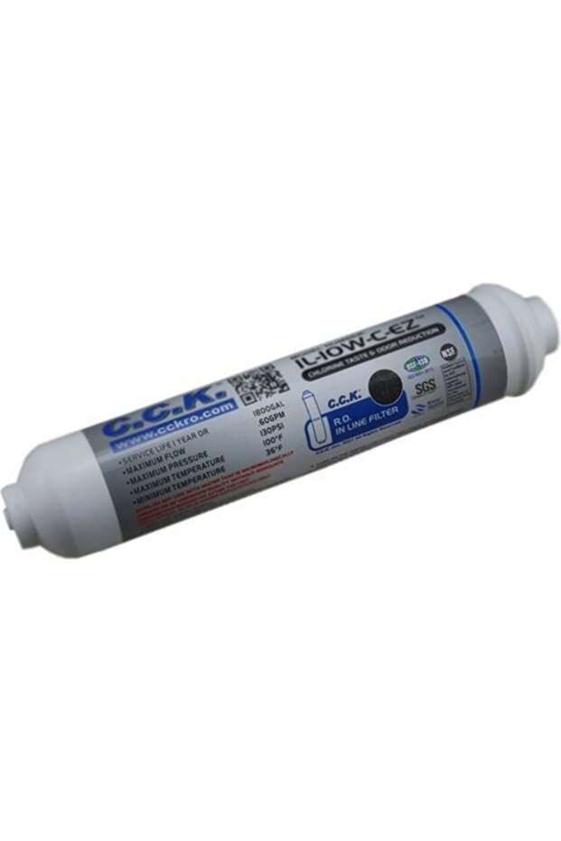 CCK 10’’ İnline Quick Post Karbon Filtre - 2