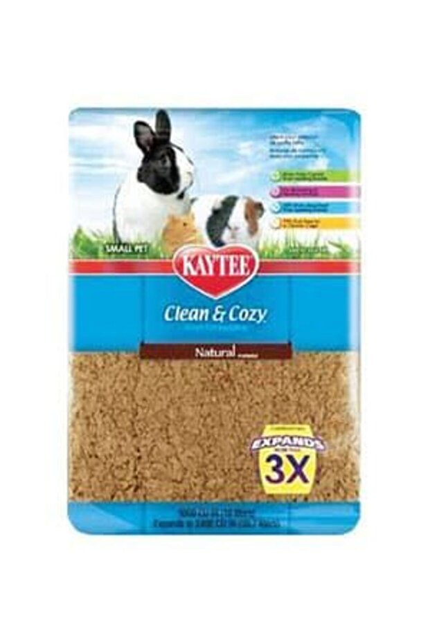 Kt Clean & Cozy Natural 6/24.6L Small Animal Bedding