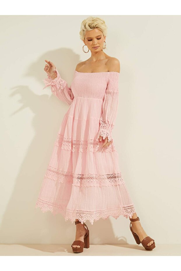 Kadın İşlemeli Elbise - 2