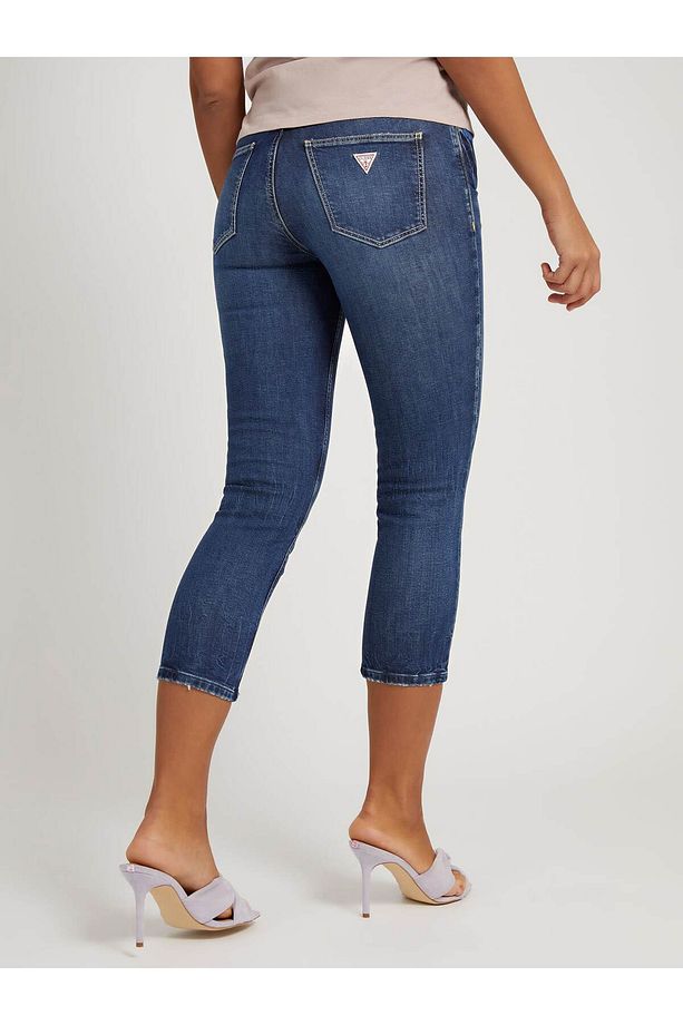 1981 Capri Button Kadın Jean Pantolon W2ga78d4kh8 - 5