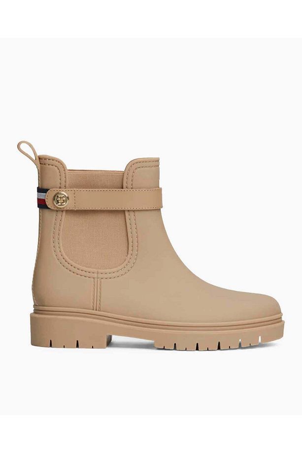 Stud Rubberised Nautical Rainboot - 1