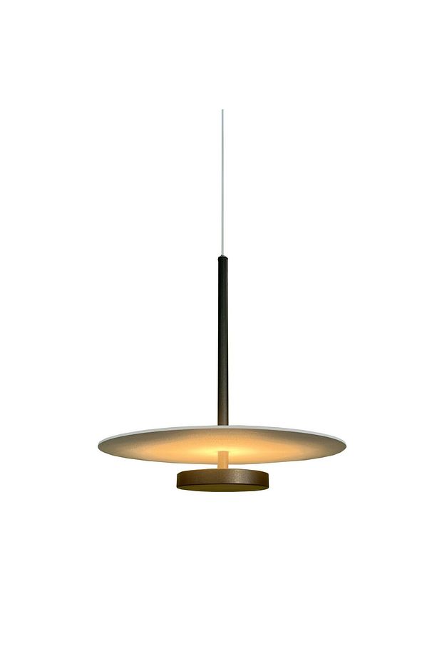 Bed Side Yatak Başı Sarkıt Led Avize Aplik 25 Cm (Beyaz Yansıcıtılı) - 1
