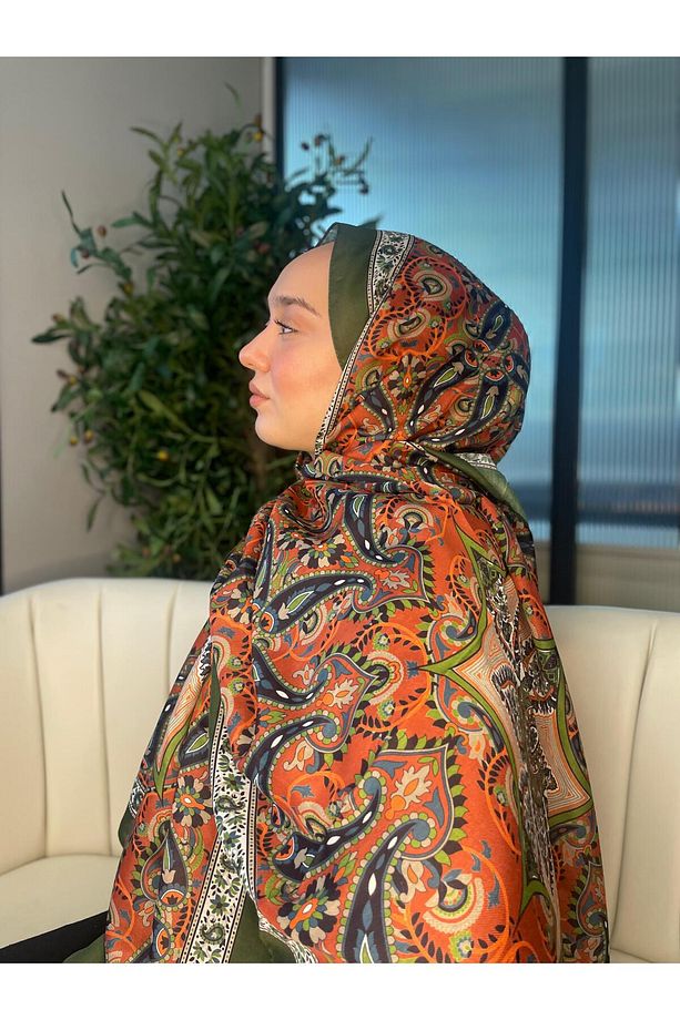 Etro Buta Desenli Pamuk Soft Şal - 377350 - 2