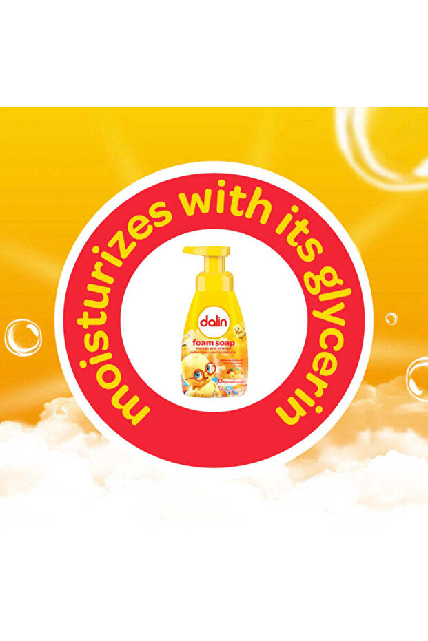 صابون دالين الرغوي بالمانجو والبرتقال 200 مل - 4