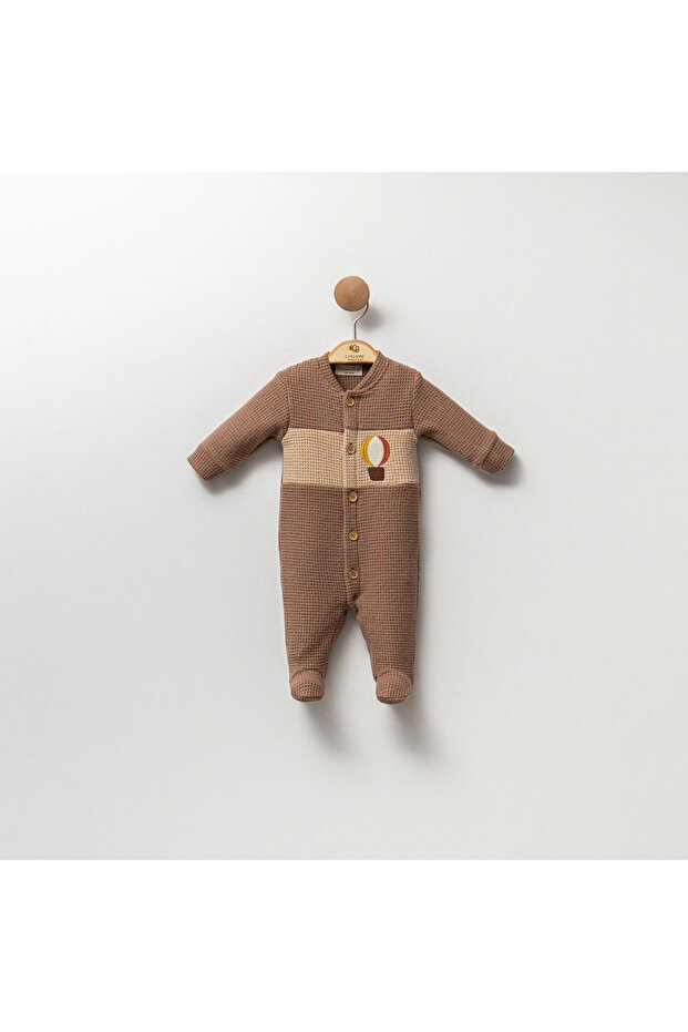 Bebek Balon Nakışlı Tulum - 1