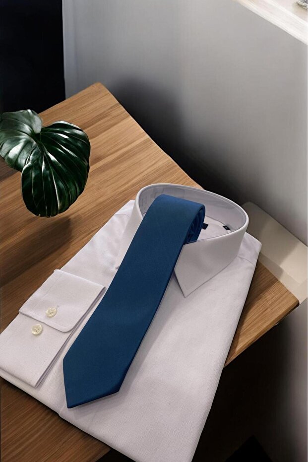 Petrol Mavi Kravat - 1