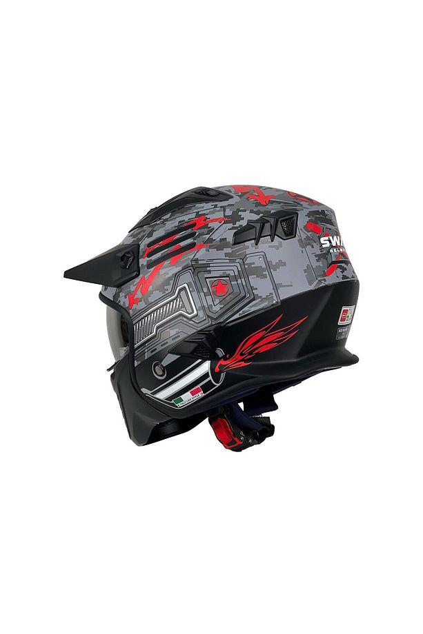 SW X2 TOKYO TROOPER ÇENE ÇIKARILIR MODULER KASK - 4
