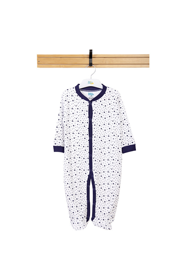 100% Cotton Printed Long Sleeves Jumpsuit/Romper/Sleepsuit for babies