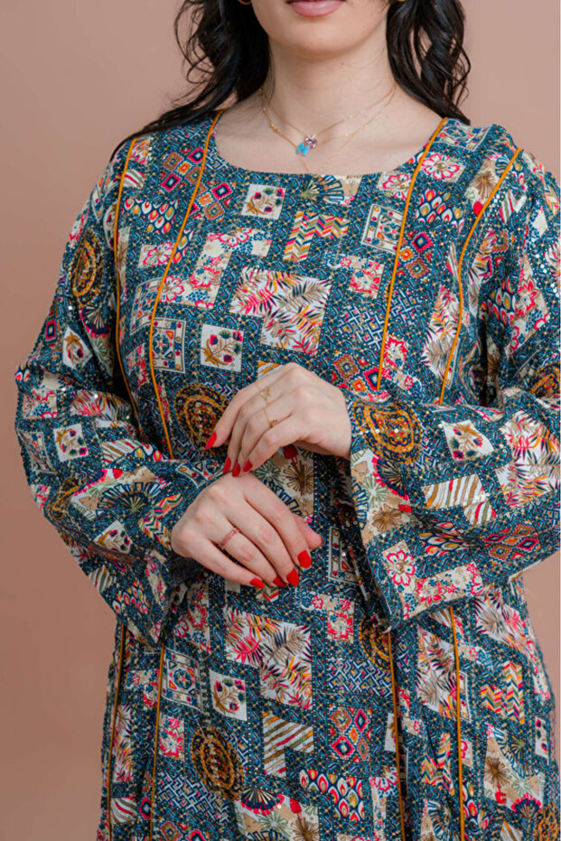 تجريدي هندسي ماكسي - 2