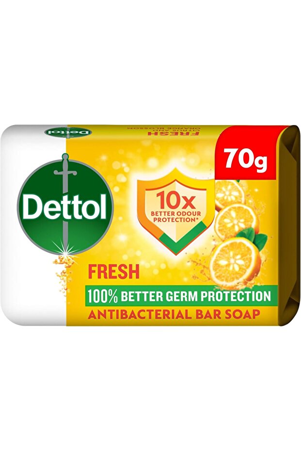Fresh Anti-Bacterial Bathing Soap Bar 70g, Pack of 1