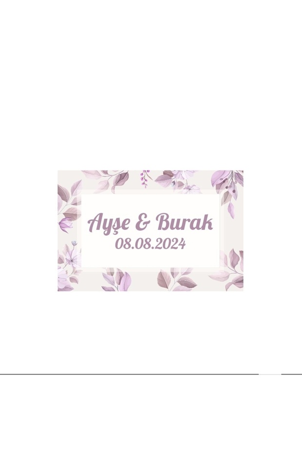 Winter Label with Pine Cones and Birds Henna Engagement Wedding 3X3Cm Custom Label / 50Pcs Stickers