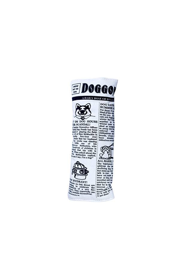 Ruff House Pet Newspaper Dog Toy with Squeaker