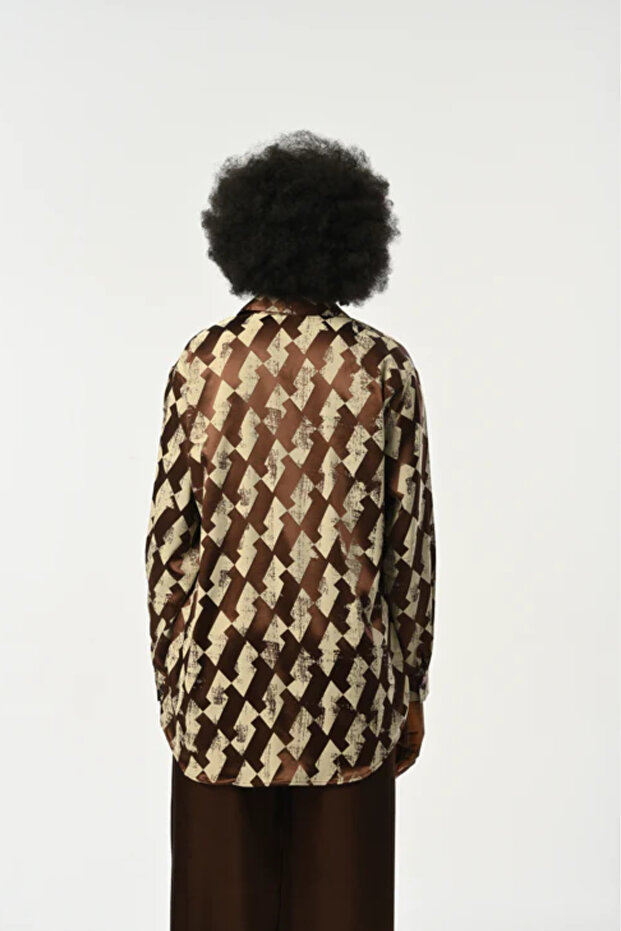 قميص جاكار منقوش - 2