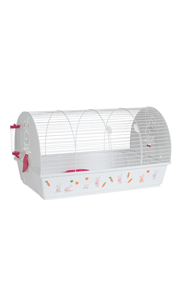 SPAIN RABBIT CAGE 990 WHITE PISTACHIO