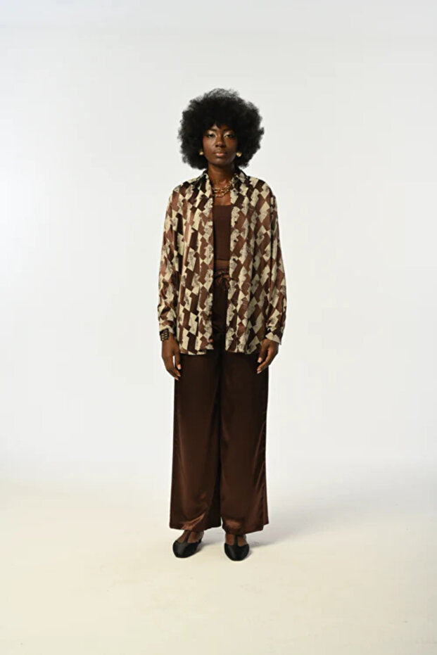 قميص جاكار منقوش - 1