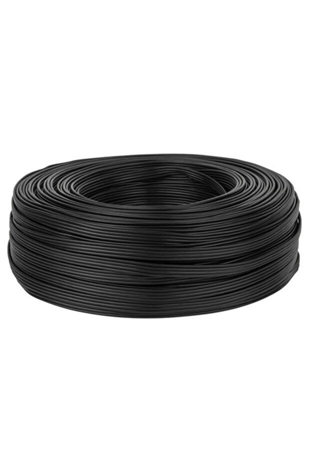 4RCA FLAT BLACK CABLE ROLL - 1