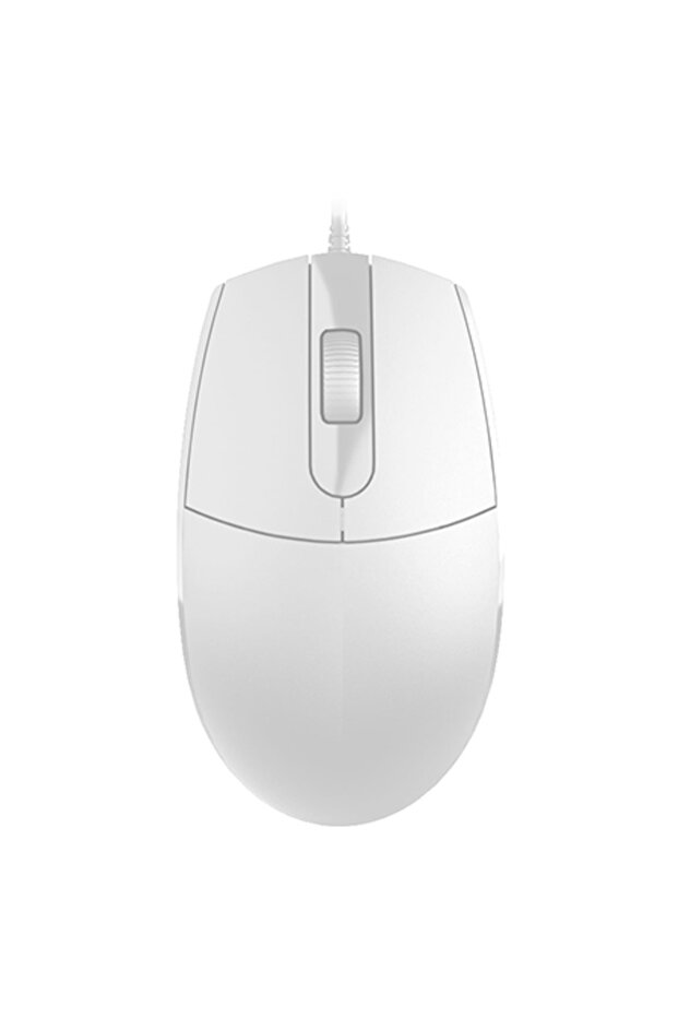 MOUSE USB 3D BASIC 1000 DPI ALB - 1