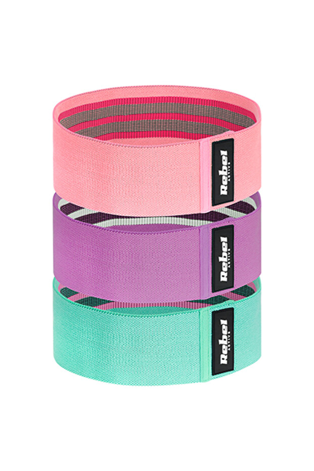 SET 3 BENZI ELASTICE MATERIAL TEXTIL ACTIVE - 1