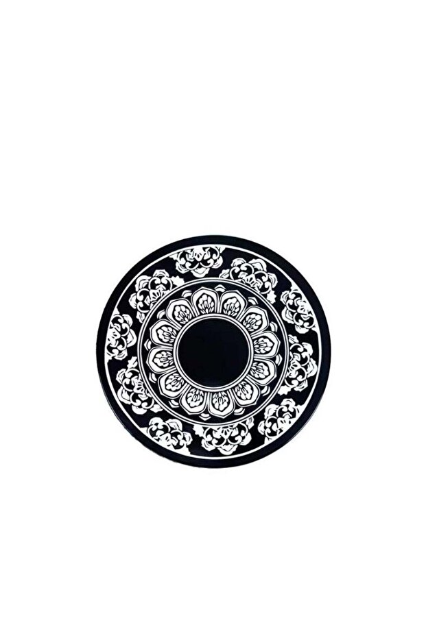 Circle Silicone Anti-Skid Mat for Car Dashboard Black