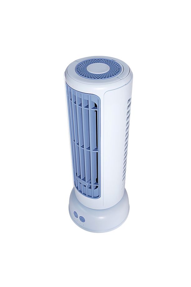 Ws-JAF23 Taşınabilir Şarjlı El Ve Masaüstü Soğutucu Fan Pervane Vantilatör Mavi Usb - 3