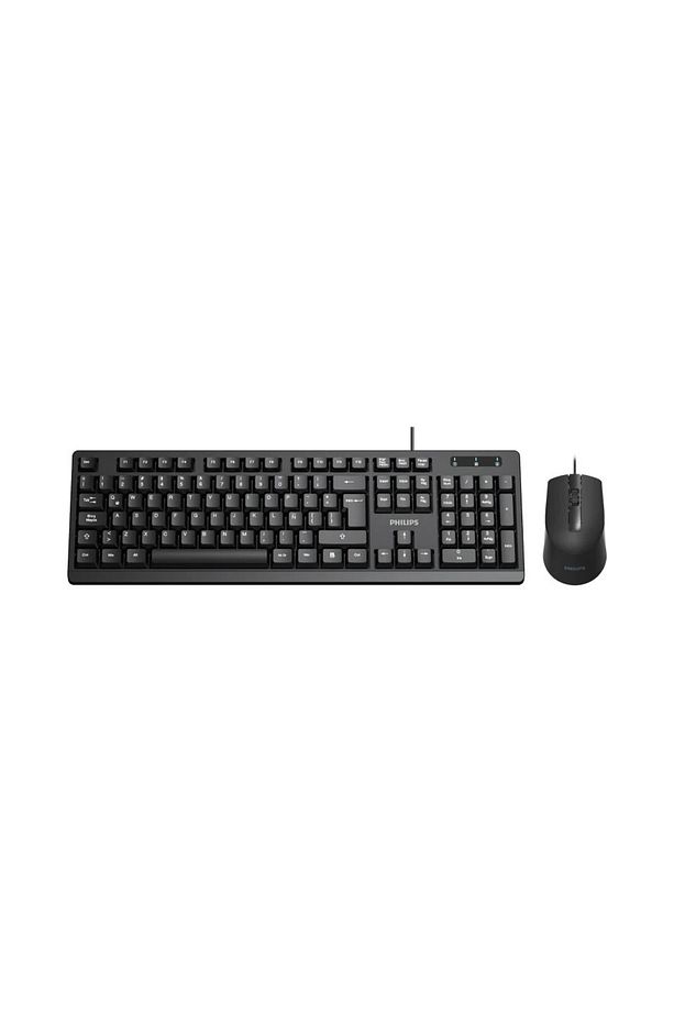 SPT6234 Kablolu Türkçe Q Klavye ve Mouse Seti Siyah - 1