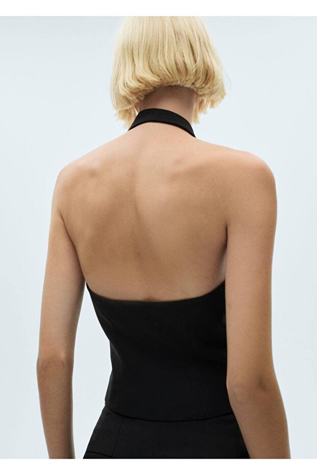 Černá dámská vesta 77059239 - 4