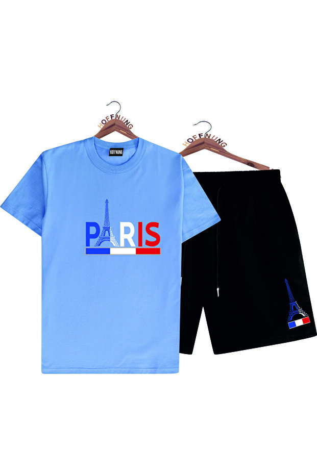 شورت كامل برج ايفل مقاس كبير - 1