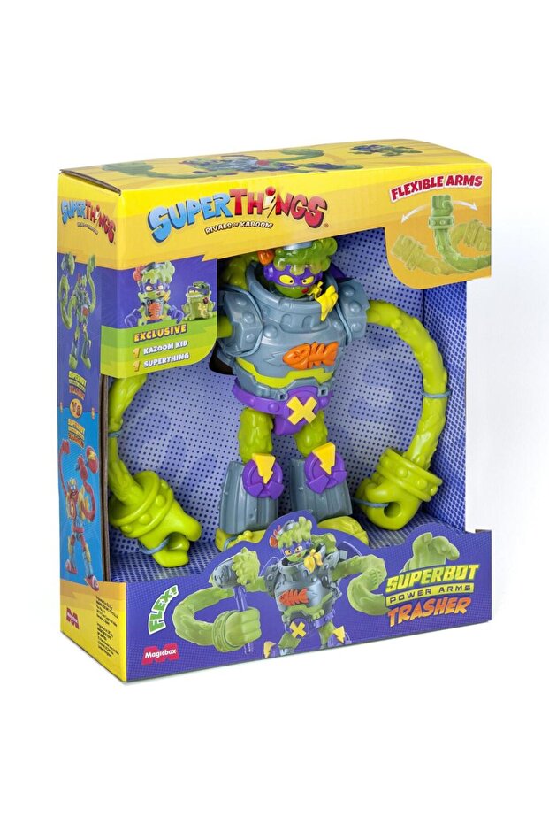 Set de joaca SuperThings - Super-Robot, Trasher - 1