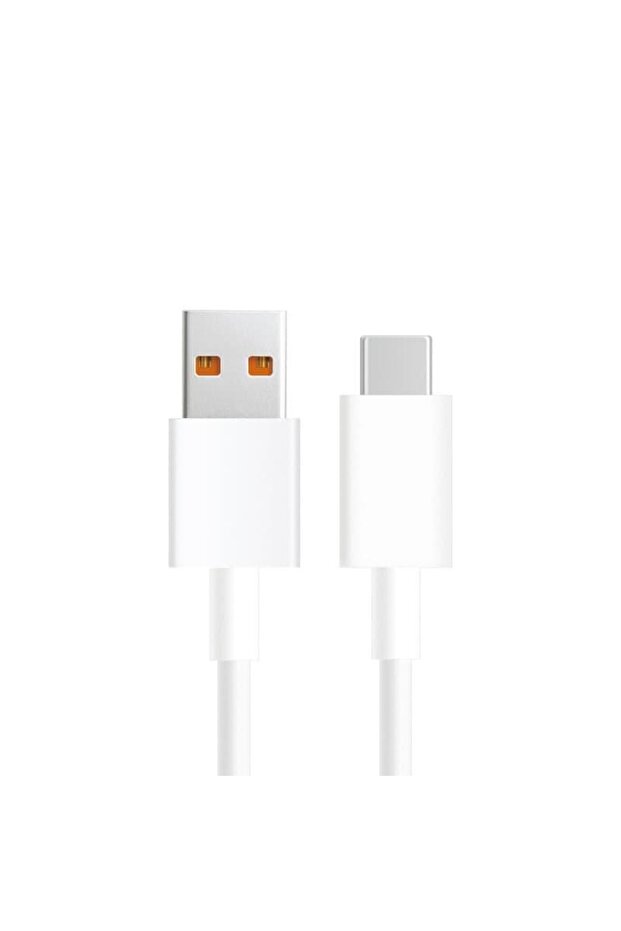 Xiaomi 6A data cable, USB Type-A, USB Type-C, 1 m (White) - 1