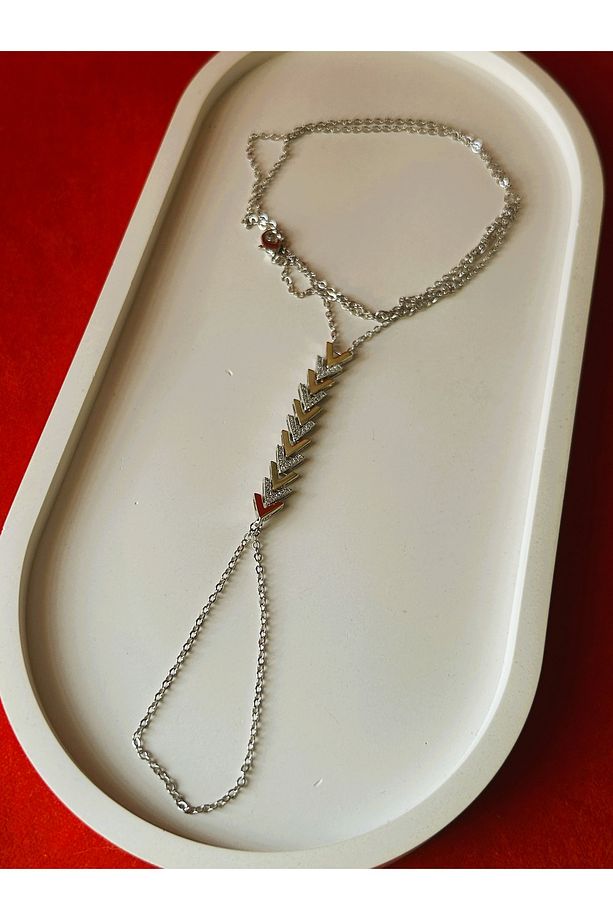 Taşlı Başak Model İki Renkli Şahmeran - 3