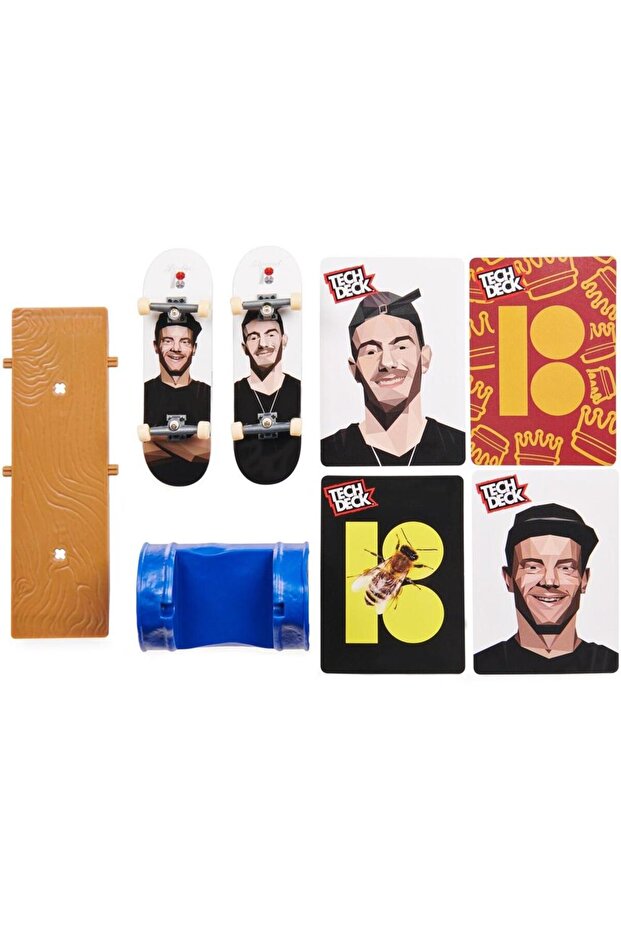 Tech Deck Fingerboard with Track Playset, Plan B - 2