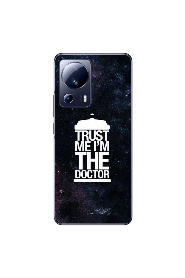 Xiaomi Mi 13 Lite Compatible Transparent Case with Doctor Who Design