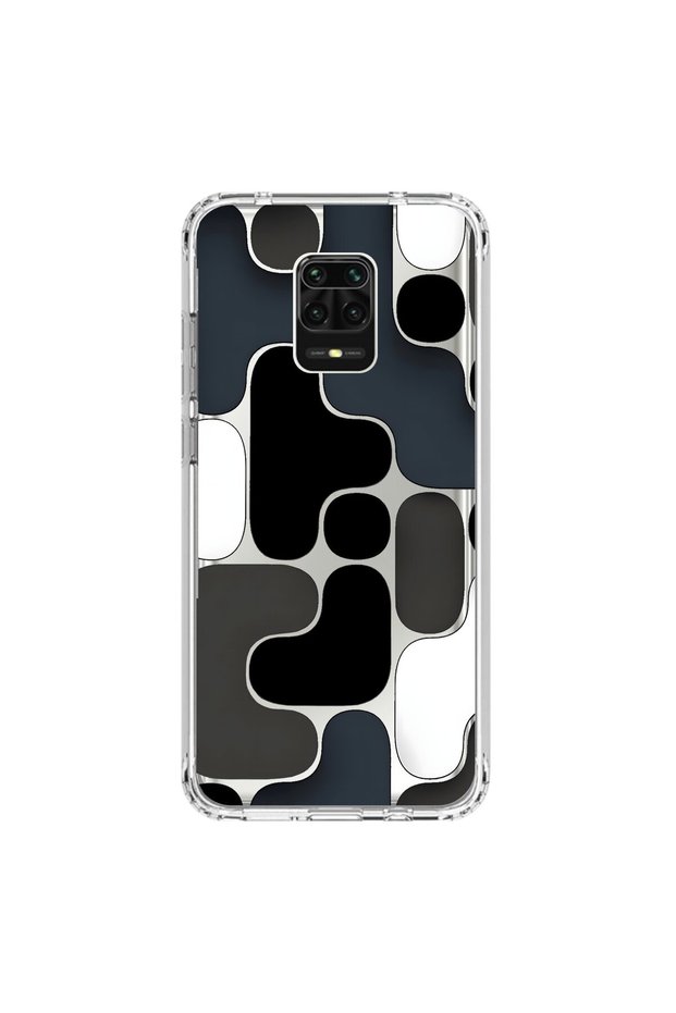 Xiaomi Redmi Note 9 Pro Compatible Transparent Case with Wallpaper 1 Design
