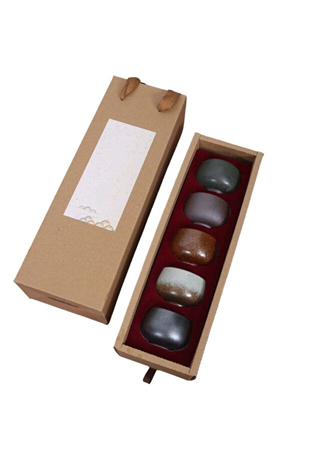 Tea Coffee Cup Gift Set Pack of 5
