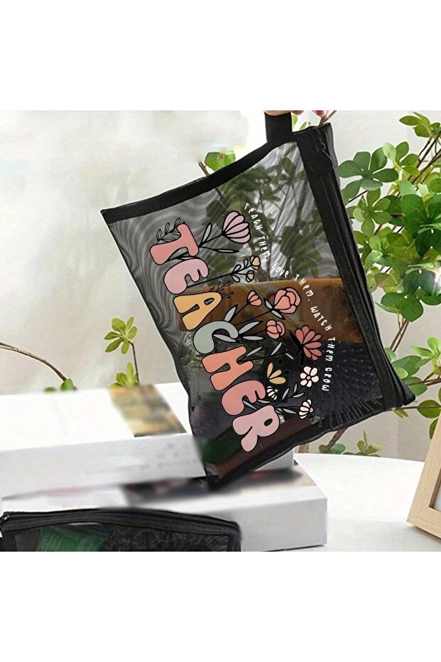 Makeup - Cosmetics - Travel Bag, Mesh Breathable Multifunctional Bag