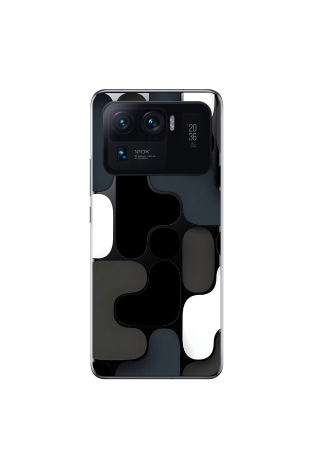 Xiaomi Mi 11 Pro Compatible Transparent Case with Wallpaper 1 Design