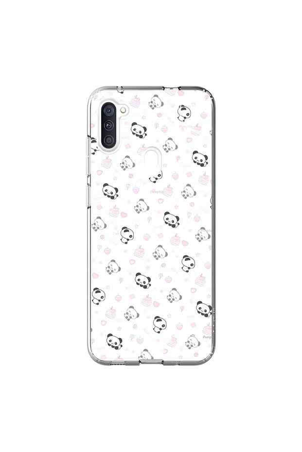 Samsung Galaxy A11 Compatible Transparent Case Minies 4 Designs