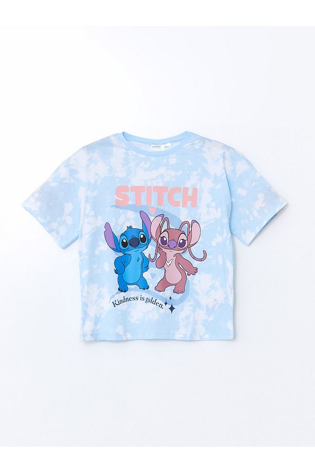 Bisiklet Yaka Kız Çocuk Şortlu Pijama Takımı - 2