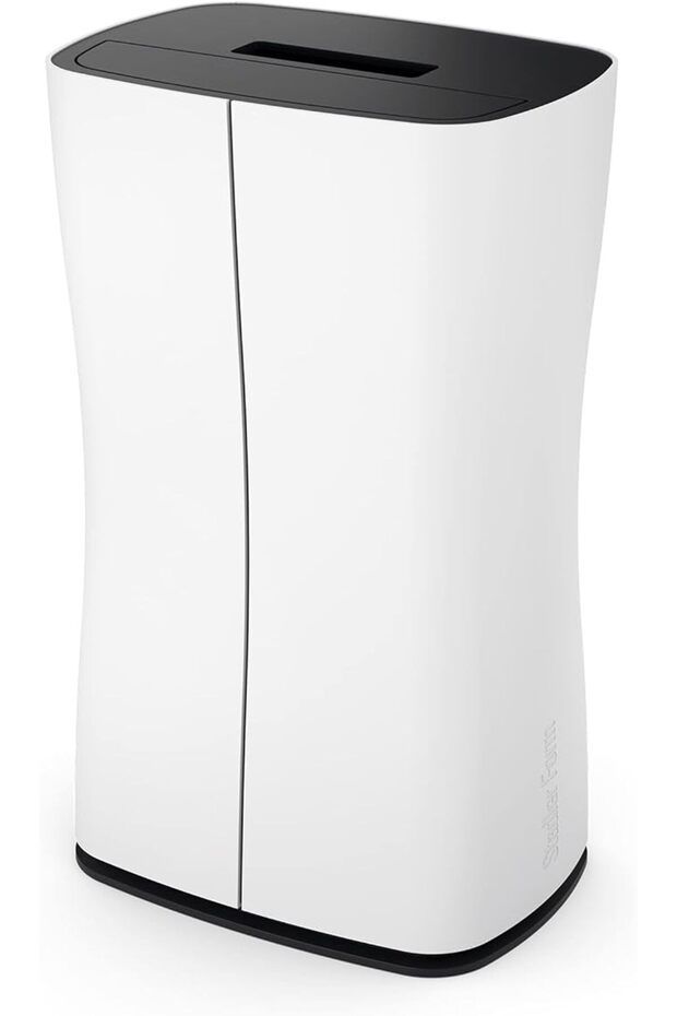 Swiss Design Stadler Form Theo Dehumidifier, Silent, 10L/Day, 40m², Hygrostat, Timer, Auto Off, Drai