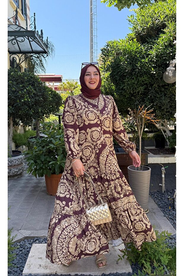 Tesettür Elbise | Leyal | EMS - 2