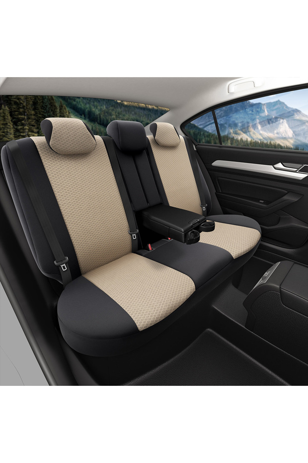 Set Huse Scaun Dynamic Bej - 3