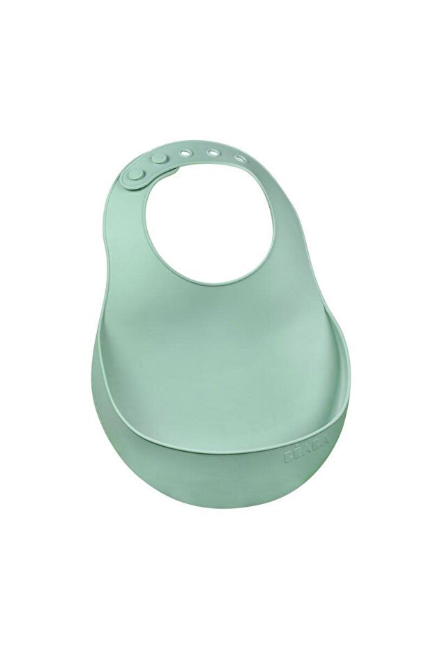 Baveta silicon Beaba Sage Green - 2