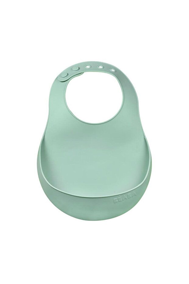 Baveta silicon Beaba Sage Green - 1