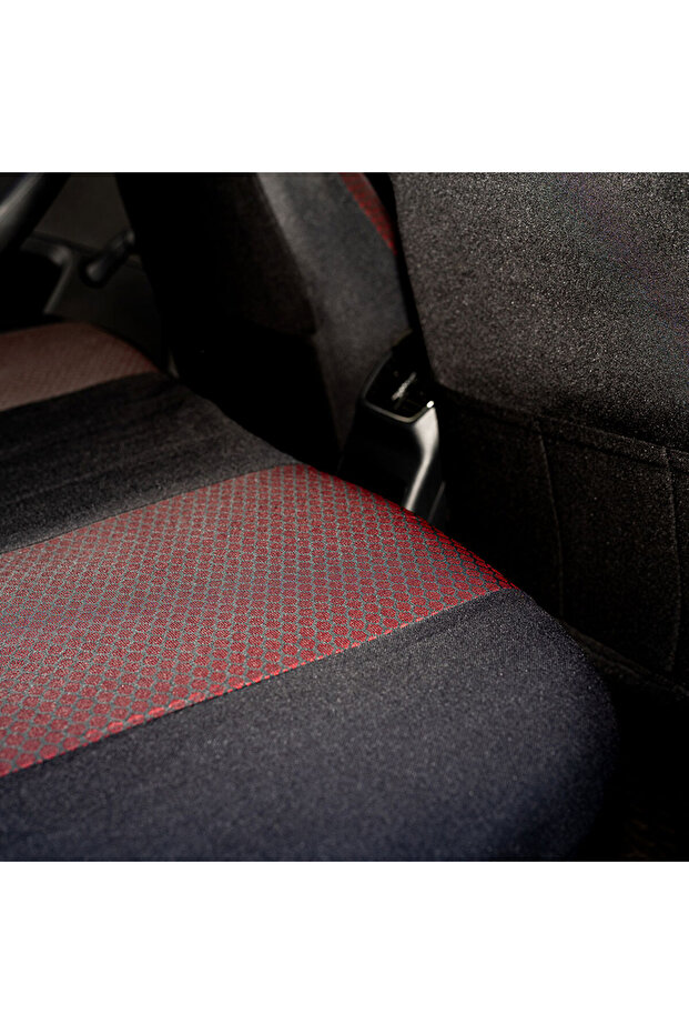 Set Huse Scaun Elegance Rosu - 5