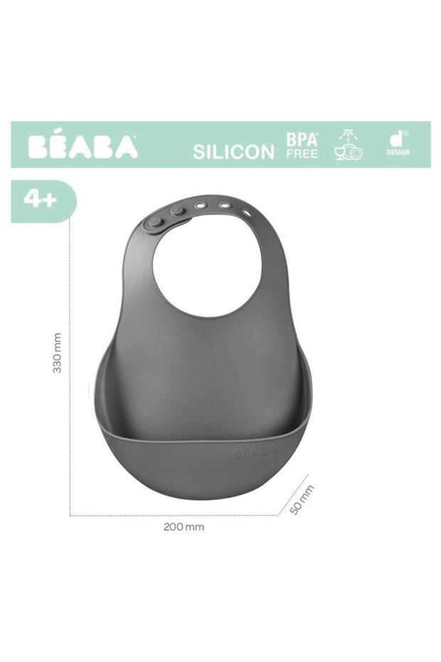 Baveta silicon Beaba Mineral - 3