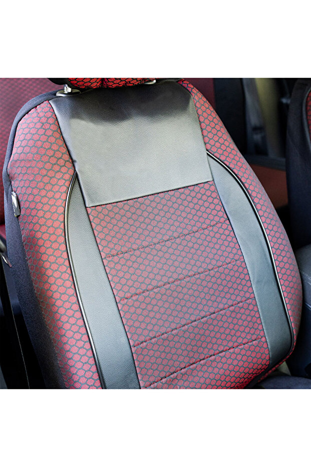 Set Huse Scaun Elegance Rosu - 2