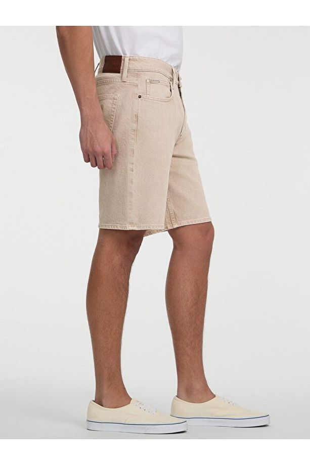 Jeans Regular Unisex Regular Fit Şort - 3