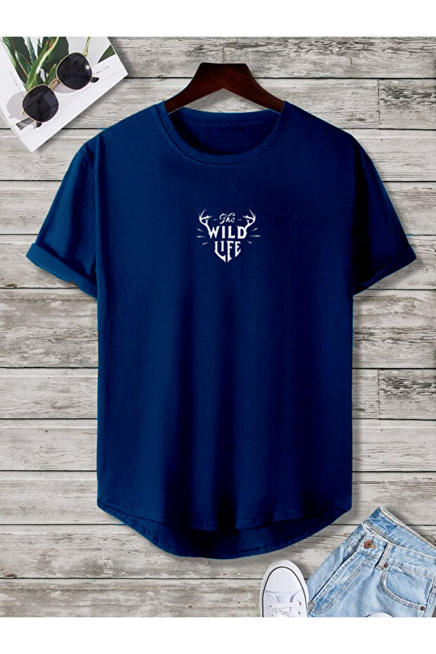 The Wild Life Oval Skirt Cotton Summer Unisex Tshirt Mixed Printed